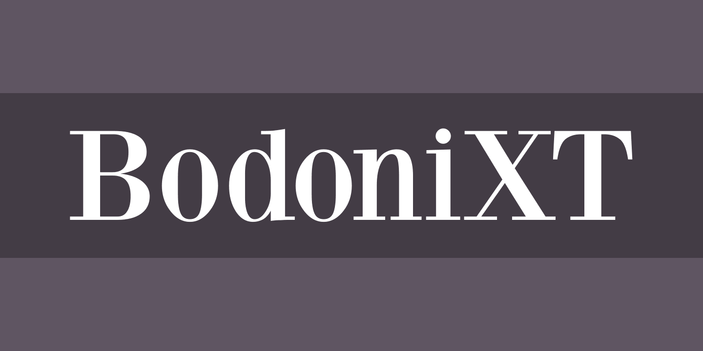 BodoniXT